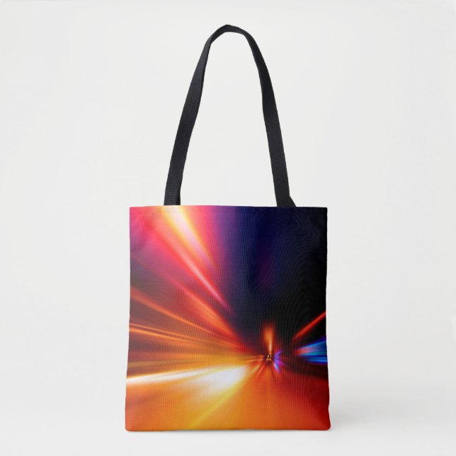 speed on night roadabstract,background,motion,blur tote bag (Front)