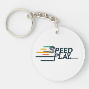 Speed Play Acrylic Key Ring