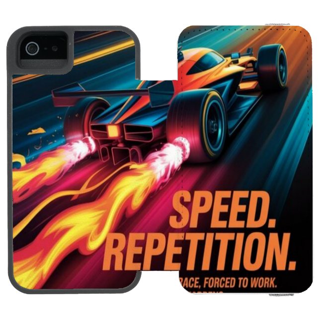 Speed Power Incipio iPhone Wallet Case (Folio Open)