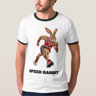 Speed Rabbit – Fast Runner Bunny Sports and Racing T-Shirt