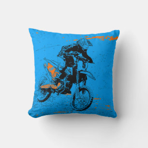 Speed Racer - Motocross Racer Ceramic Ornament Cushion