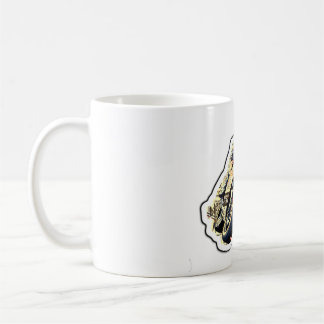 Speed Rider Collage Design Coffee Mug