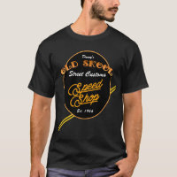 Speed Shop Old Skool Street Customs Any Name