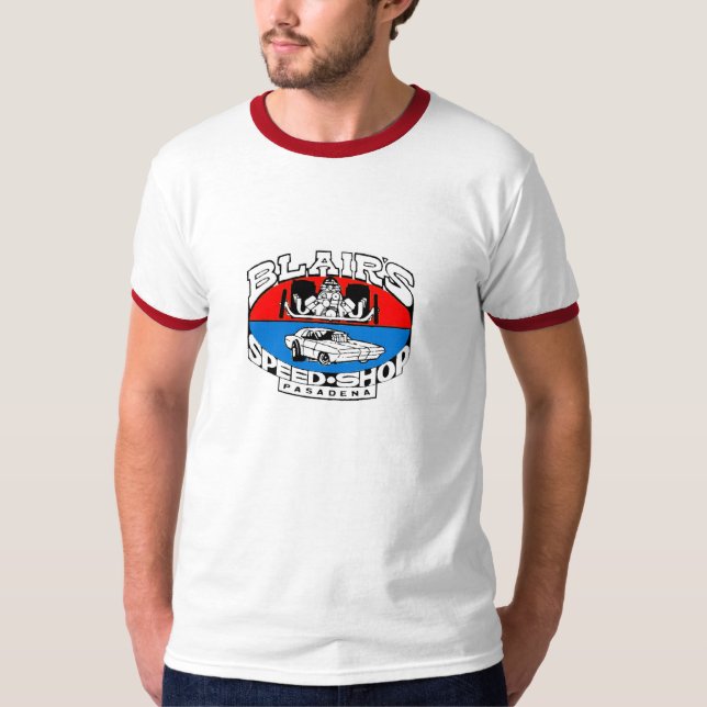 Speed Shop t-shirt - Blair's (Front)