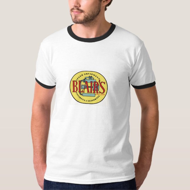 Speed Shop t-shirt - Blair's old logo (Front)