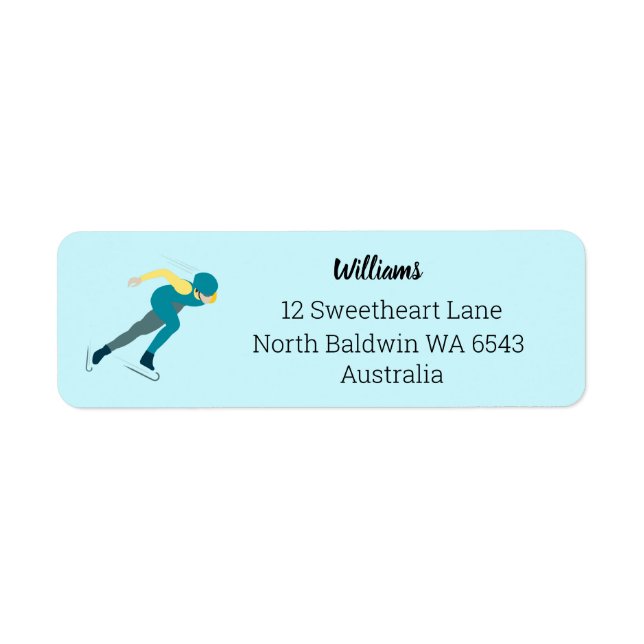 Speed Skating (Front)