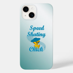 Speed Skating Chick #3 Case-Mate iPhone 14 Case