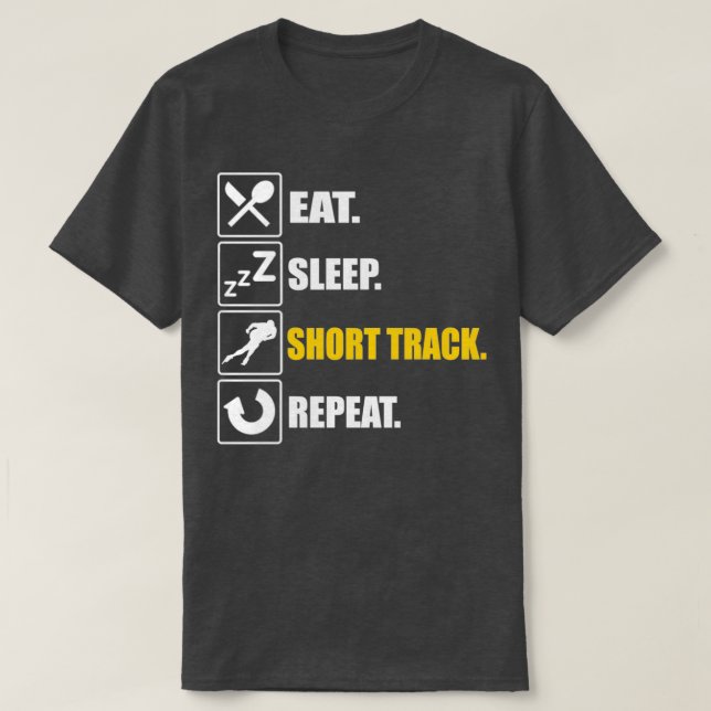 Speed Skating Essential Classic TShirt (Design Front)
