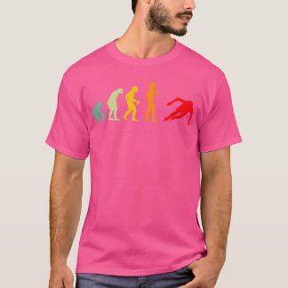 Speed Skating Evolution Ice Skaters 1 T-Shirt