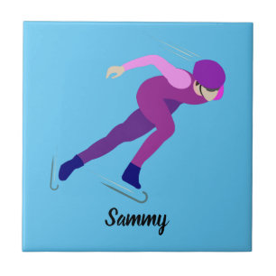 Speed Skating Tile
