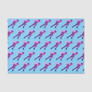 Speed Skating Tissue Paper