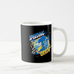 Speeding Into 2nd Grade Back To School Kids Youth Coffee Mug