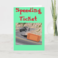 Speeding Police Car get the Ticket CUSTOMIZE FONT