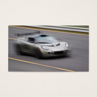 Speeding Sports Car
