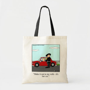 Speeding Ticket/Police Humour Tote Bag