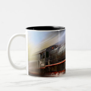 Speeding Train Coffee Mug