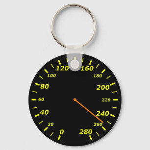 Speedometer Key Chain