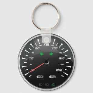 Speedometer Key Ring