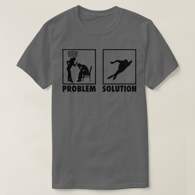 Speedskating Speed Skater Ice Skating Statement Pr T-Shirt (Design Front)