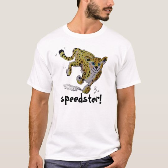Speedster Cheetah cub running T-Shirt