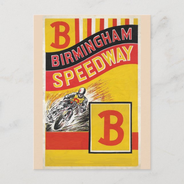 Speedway Postcard (Front)
