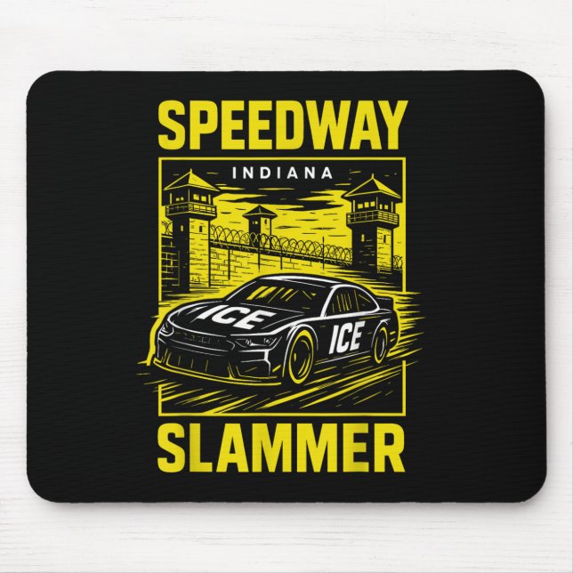 Speedway Slammer  Mouse Mat (Front)