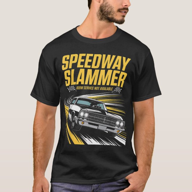 Speedway Slammer  T-Shirt (Front)