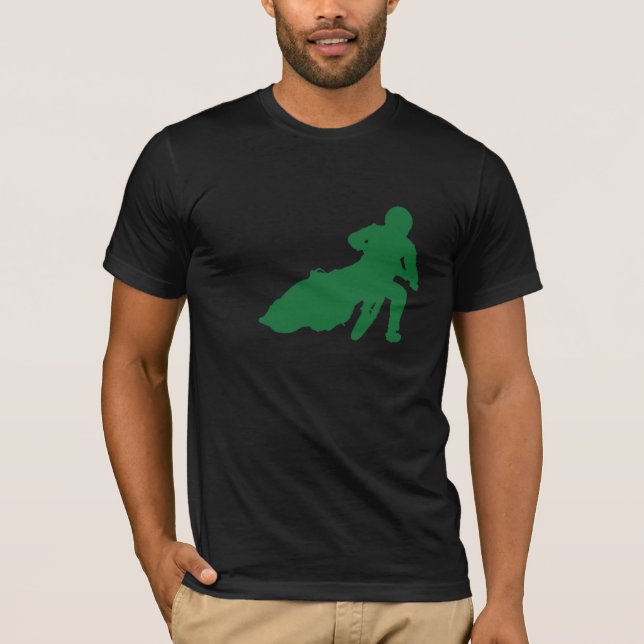 SPEEDWAY STAR (green) T-Shirt (Front)