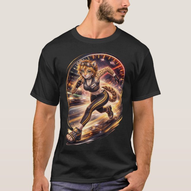 Speedy Cheetah T-Shirt (Front)