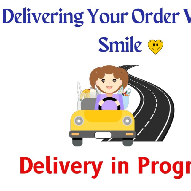 Speedy Delivery Driver Delivery in Progress T-Shirt (Delivery Driver)