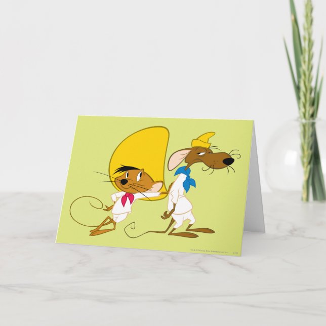 SPEEDY GONZALES™ and Slowpoke Card (Front)