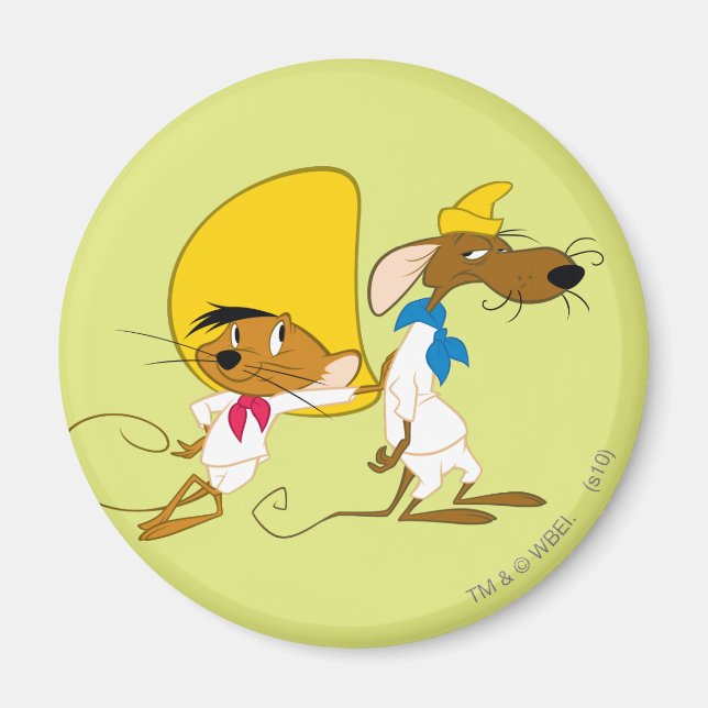 SPEEDY GONZALES™ and Slowpoke Magnet (Front)