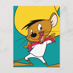 SPEEDY GONZALES™ Bow-Tie Postcard