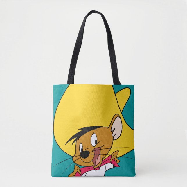SPEEDY GONZALES™ Bow-Tie Tote Bag (Front)