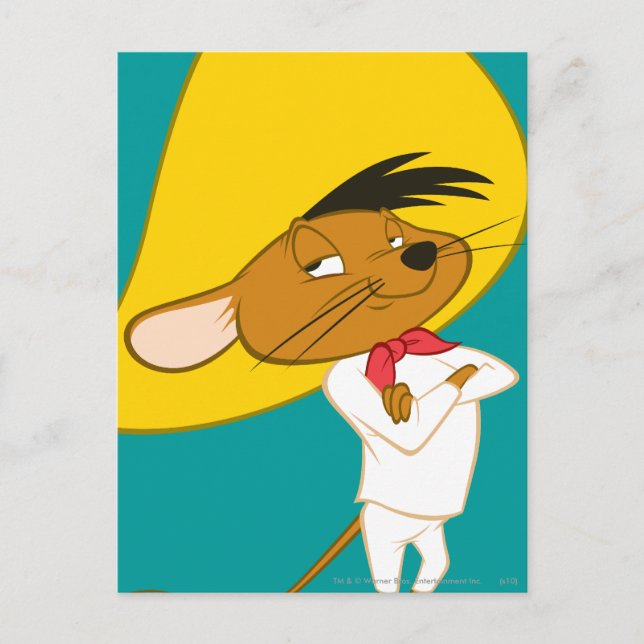 SPEEDY GONZALES™ Confident Colour Postcard (Front)