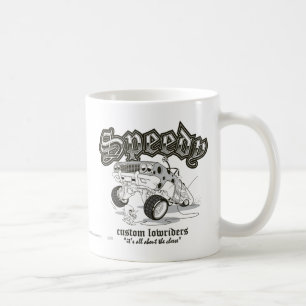 SPEEDY GONZALES™ Custom Lowriders B/W Coffee Mug