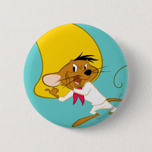 SPEEDY GONZALES™ in Color 6 Cm Round Badge