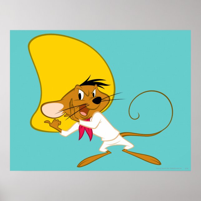 SPEEDY GONZALES™ in Colour Poster (Front)