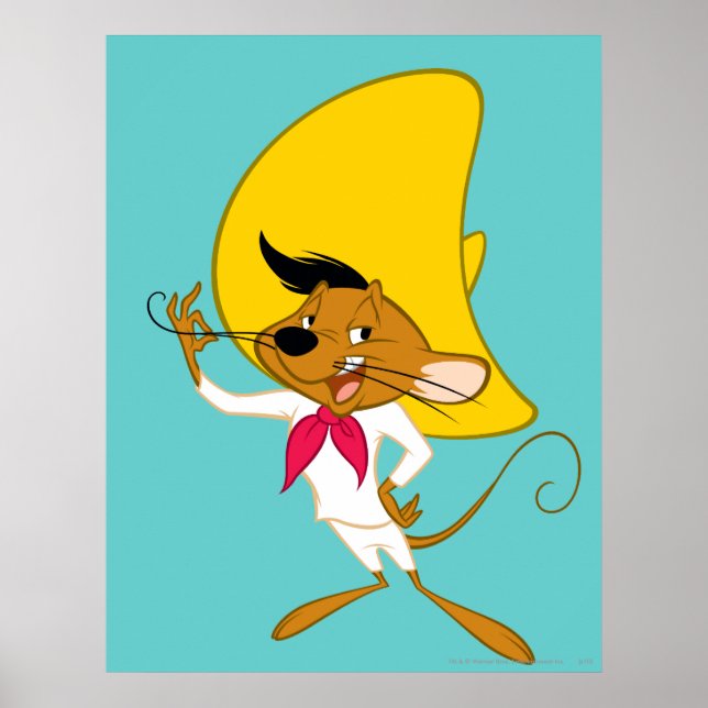 SPEEDY GONZALES™ Moustache Poster (Front)