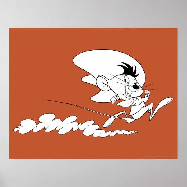 SPEEDY GONZALES™ Run Art Poster (Front)