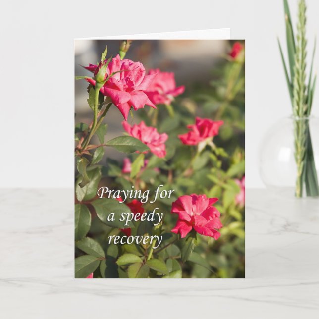 Speedy Recovery Card (Front)