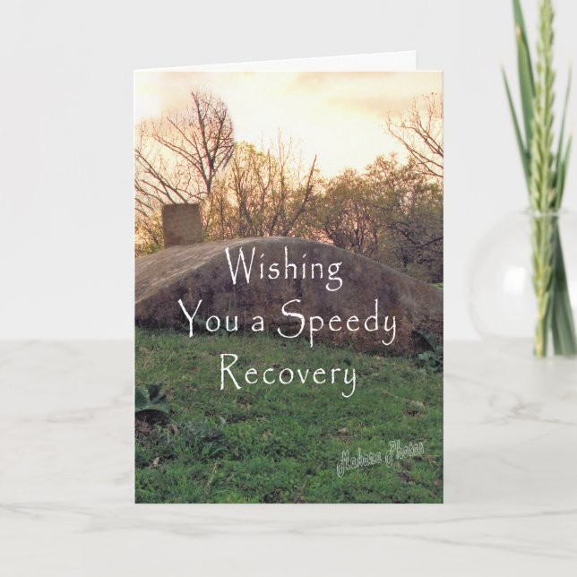 Speedy Recovery-customise Card (Front)