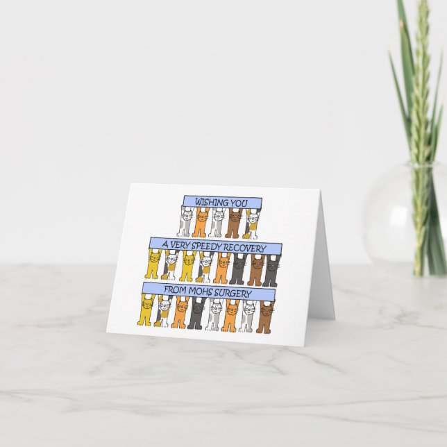 Speedy Recovery from Mohs Surgery Card (Front)