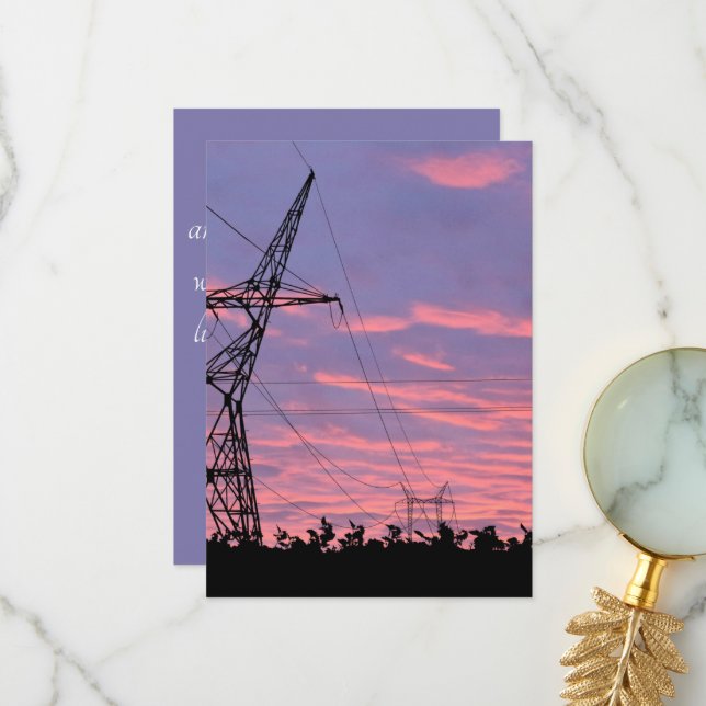 speedy recovery wishes  thank you card (Front/Back In Situ)