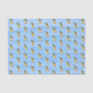 Speedy Rocket Seahorse Tissue Paper