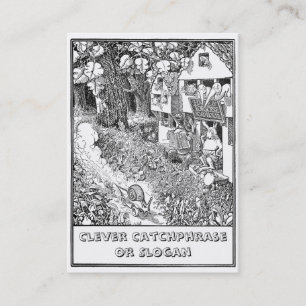 Speedy Snail on Wheels Business Card