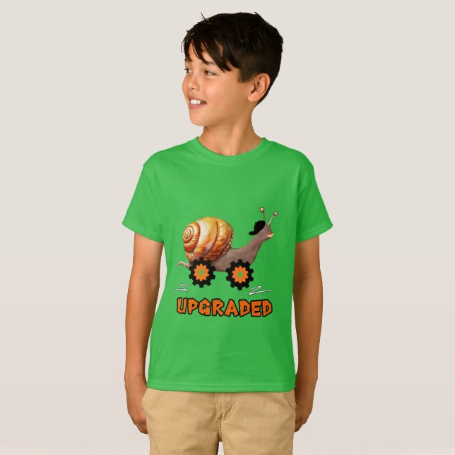 Speedy snail T-Shirt (Front Full)