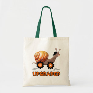 Speedy snail tote bag