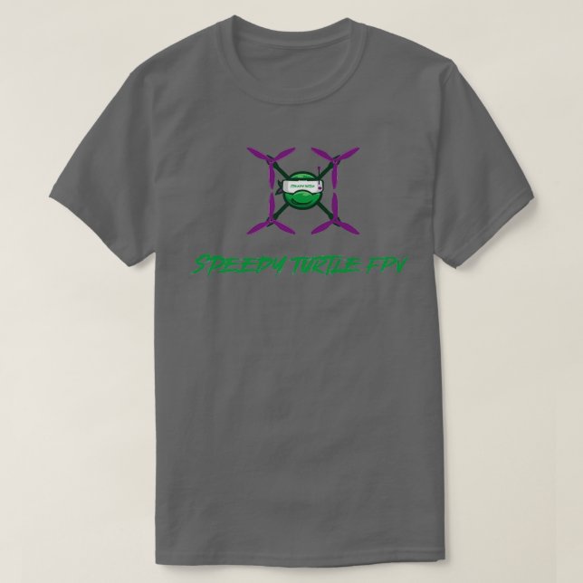Speedy Turtle FPV T-Shirt (Design Front)