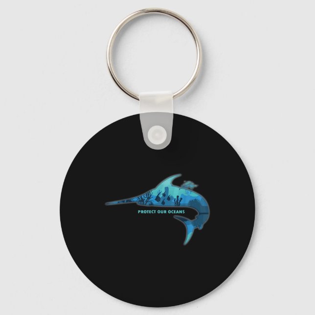 Speerfish Environmental Protection Climate Protect Key Ring (Front)